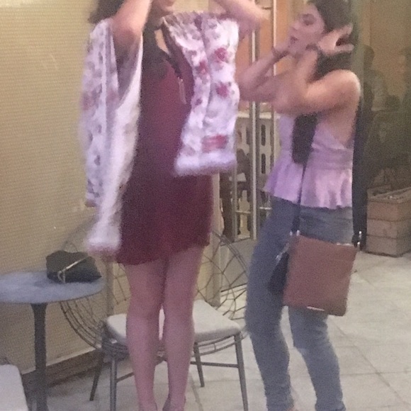 Light lilac spaghetti strap top. - Picture 6 of 7